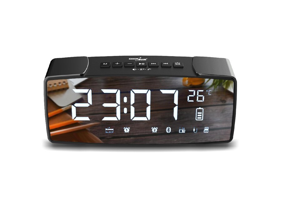 5902211115908 Зеленый синий 62917 Uhr Digital Schwarz, Grau Зеленый синий