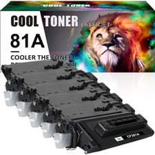 5 PK CF281A 81A Toner For HP LaserJet Enterprise Flow MFP M630Z MFP M630F M630H