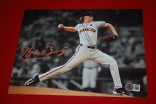 HAYDEN BIRDSONG San Francisco Giants Signed 8x10 Photo Beckett COA 2W962016