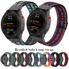 Nylon Band For Garmin Approach S70 Fenix 5S 6S 7S Pro Instinct 2S Watch Strap