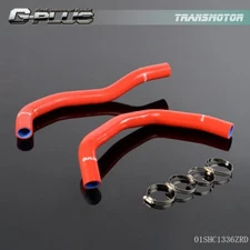 Fit For 2003-2007 Honda Accord CM 2.4L l4 K24A Silicone Radiator Hose Kit Red