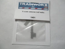 Trainworx # 1401 Caboose Roofwalk Set N-Scale