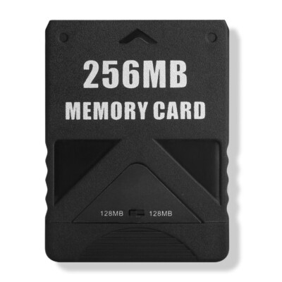 Memory Card Spiel Daten Stick für Sony PlayStation 2 PS2 256MB