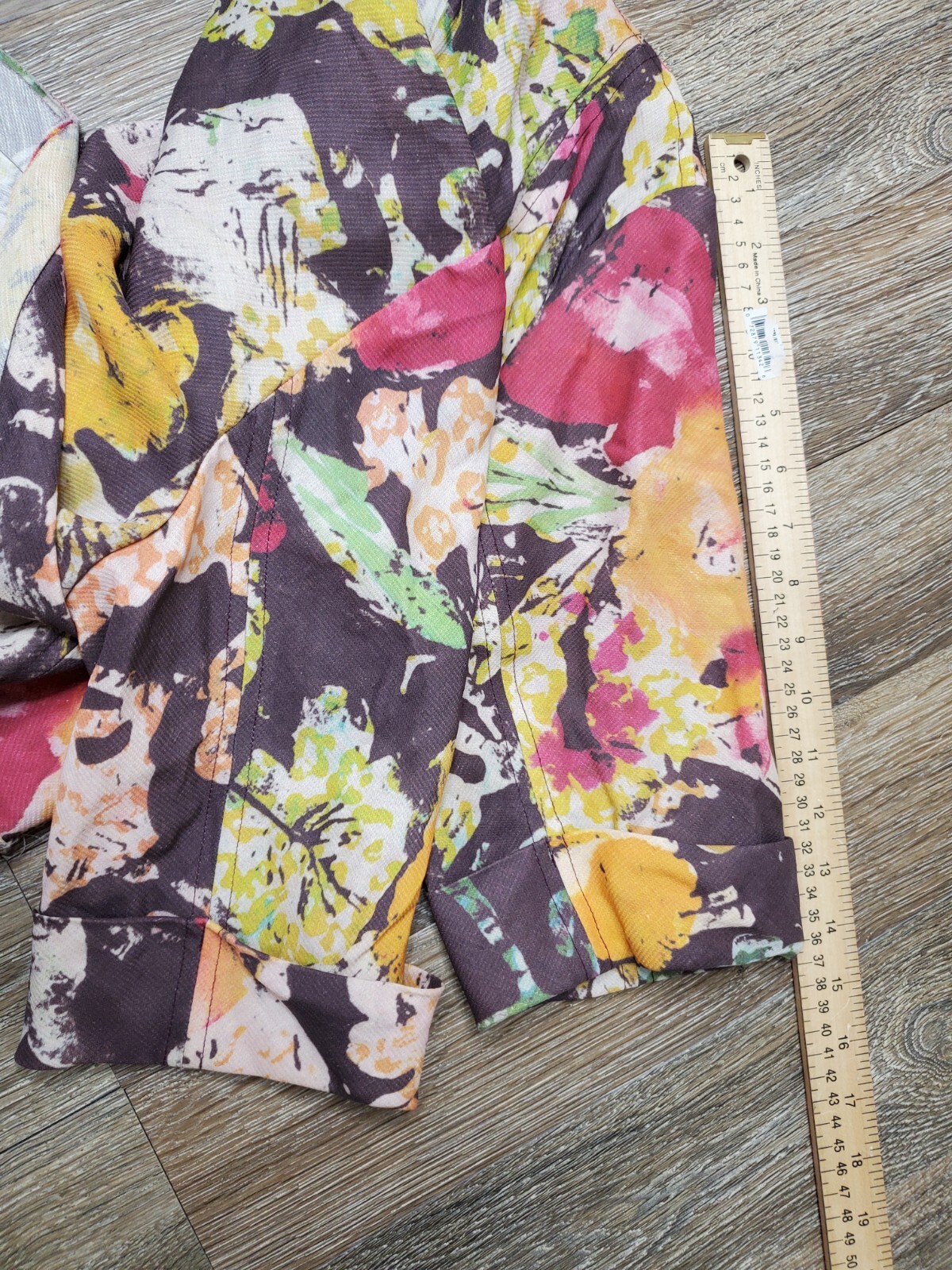 Gregory Parkinson Multicolor Boho Patchwork Decon… - image 8