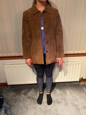 Womans Genuine Leather Jacket Size 10