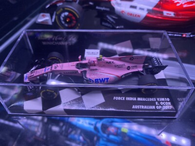 Force India Mercedes VJM10 Esteban Ocon Australian GP 2017 F1