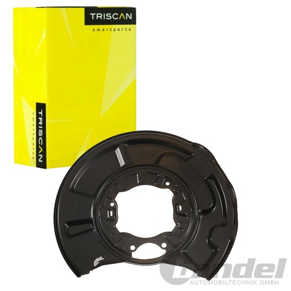 Triscan Spritzblech Bremsscheibe Hinten Links Passend FüR Mercedes CLS E-KLASSE-image