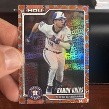 2026 TOPPS SERIES 1 RAMON URIAS ORANGE 10/25 #343 ASTROS
