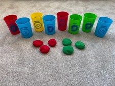 New Crazy Can Alley Target Game Child Fun Gift Fun Hub Spare Part Cups Bean Bag