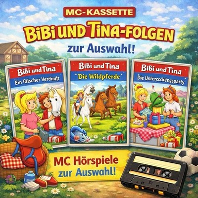 MC Kassette Hörspiel Bibi und Tina Folge zur Auswahl