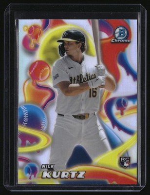 2025 Bowman Chrome #MM-25 Nick Kurtz Melt Mashers