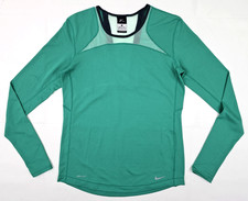 Nike Dri-Fit Long Sleeve Workout Shirt 677311 Women S Lightweight EUC Running