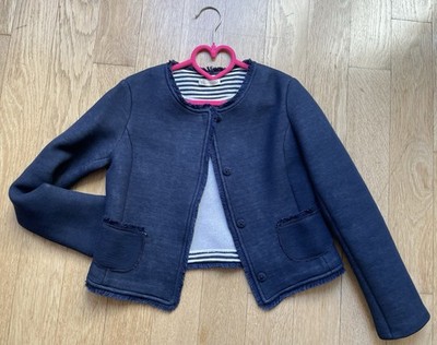 ELSY GIRLS ITALY JACKET GUFO BLAZER CARDIGAN SWEATER STRIPE 38 3-4T  CATIMINI 