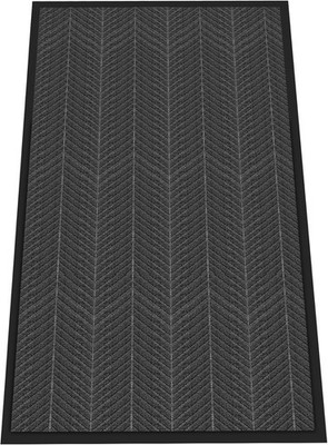 Commercial Grade Door Floor Mat 3FTx6FT Striped Brush Step Entrance Mat with