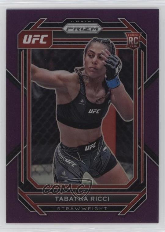 2023 Panini Prizm UFC Purple Prizm /149 Tabatha Ricci #108 Rookie RC