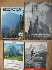 4 x Bergfotografie v. Baumann, Kuendig, Seeger, Loebl (1939, 1941, 1974, 1978) *