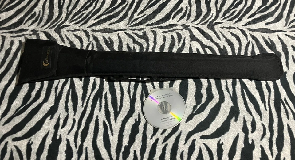 MCNALLY STRUMSTICK with Carry Case, Extra Strings, & Teaching CD. - Image 3 of 4