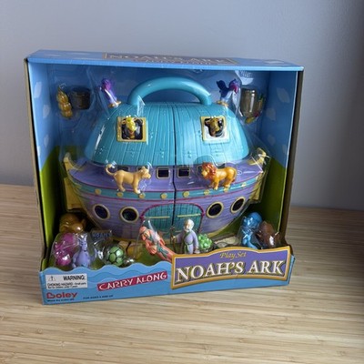 Noah's Ark THB-1 THRU-BOX　箱付き Noah's Ark Carry Along Playset , Ark and Figures by Boley 2002