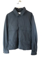 COS Blau Overshirt Jacke Gr.M Herren Baumwoll...