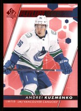2022-23 SP Authentic Limited Red #142 Andrei Kuzmenko FW
