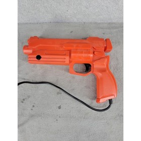 Sega Saturn Stunner Light Gun Orange MK-80113 Virtua Cop Video Game Controller