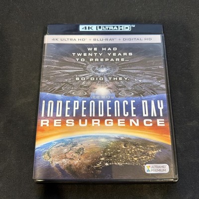 Independence Day: Resurgence 4k (Ultra HD, 2016) 2 Discs Starring Jeff Goldblum