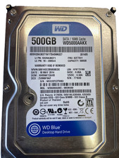 Western Digital 500GB,Internal,7200 RPM,3.5inch (WD5000AAKX) Hard Drive