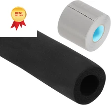 PATIKIL 1"(25mm) ID x 6Ft Pipe Insulation Foam Tube, Cover Wrap 1 Inch 