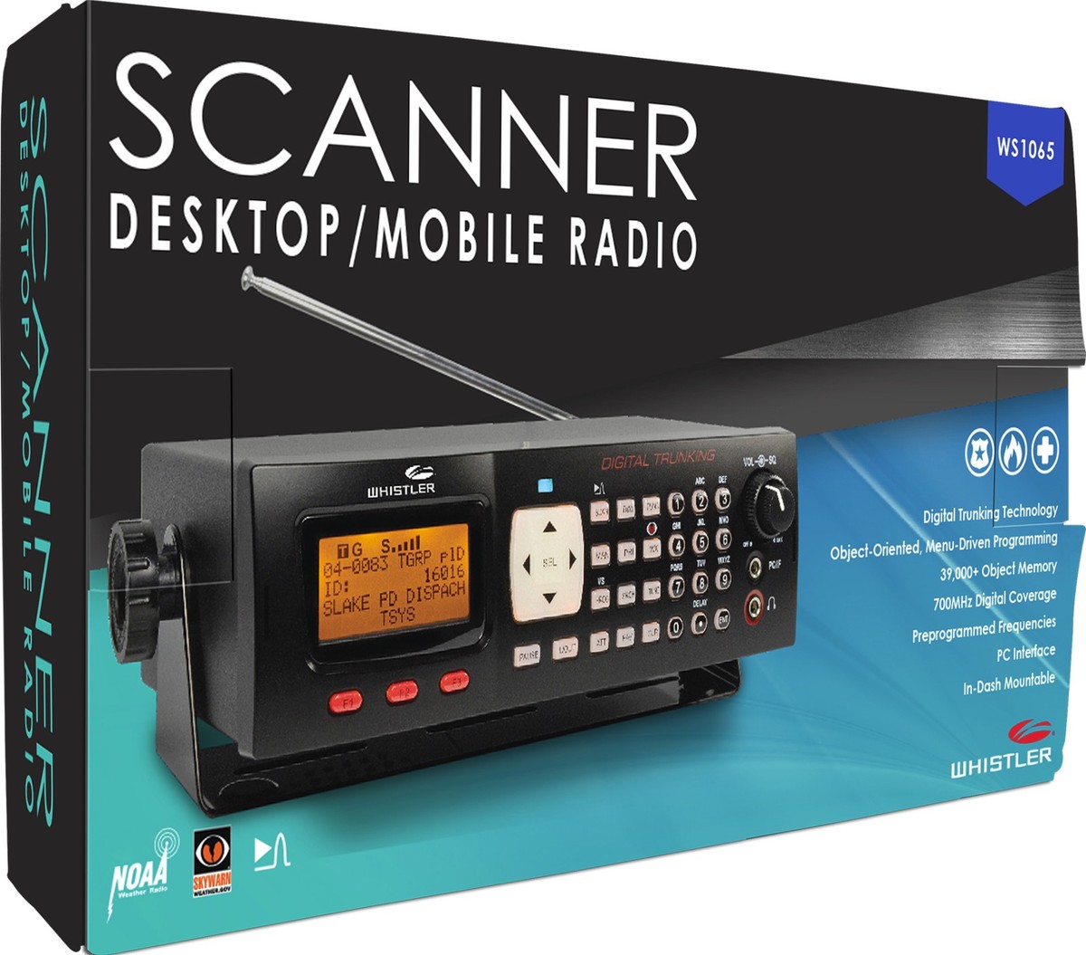 Scanner radio numérique portable Whistler WS1088 : un examen complet et
