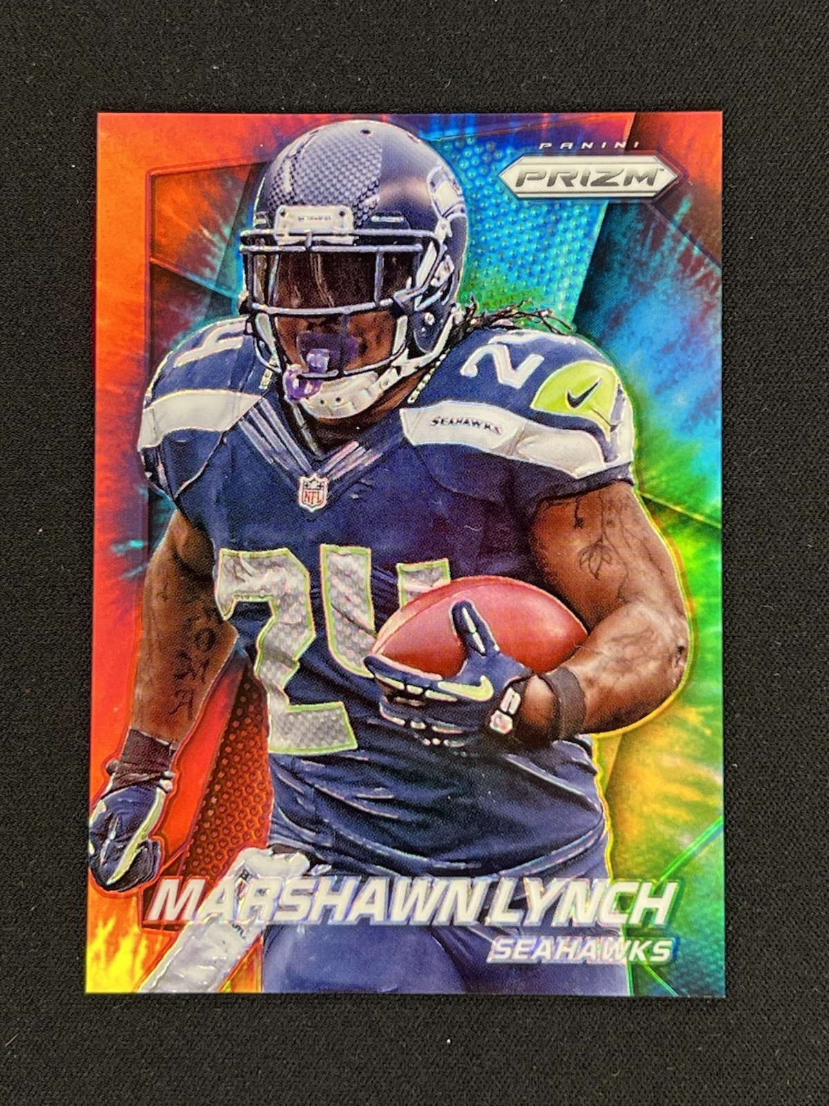 2014 Panini Prizm Marshawn Lynch Seahawks Tie Dye /25