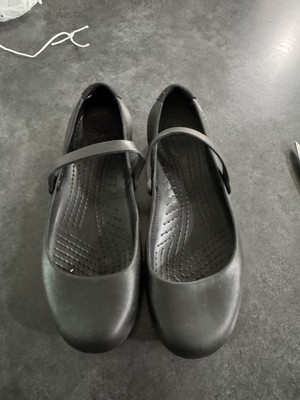 crocs croslite boulder colorado - black - size 10