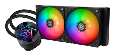 Silverstone SST-NP240-ARGB Novapeak 240 Argb Processor  Liquid Cooling Kit 1 ~E~
