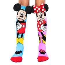 Madmia Kids & Adults Disney Series Mickey & Minnie Socks