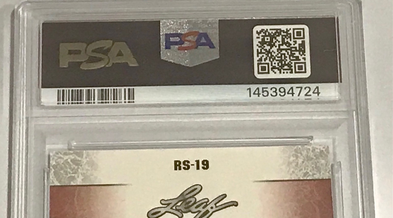 CARLOS ALCARAZ 2023 LEAF SPECIAL RELEASE ROOKIE SILVER #RS-19 PSA 8  FREE SHIPIN view 5