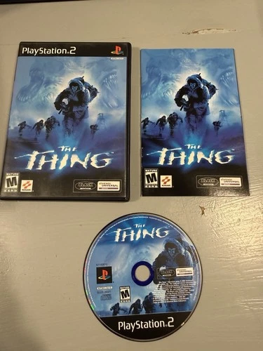 The Thing (Sony PlayStation 2, 2002) Complete CIB GREAT CONDITION Tested