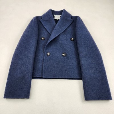 CELINE Pea Coat Jacket Short Length  FINITION MAIN  Pilling Design Size 36 W5011