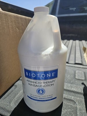 BIOTONE Advanced Therapy Massage Lotion Hypoallergenic Fragrance-Free 128 fl oz