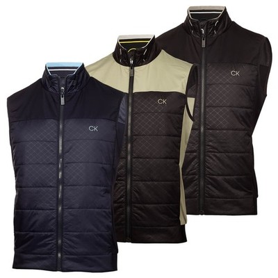 Calvin Klein Herren Malden Hybrid ärmellose leichte Golfweste