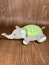 SwaddleMe Slumber Buddies Elephant Soother Musical Projector Night Light w Timer