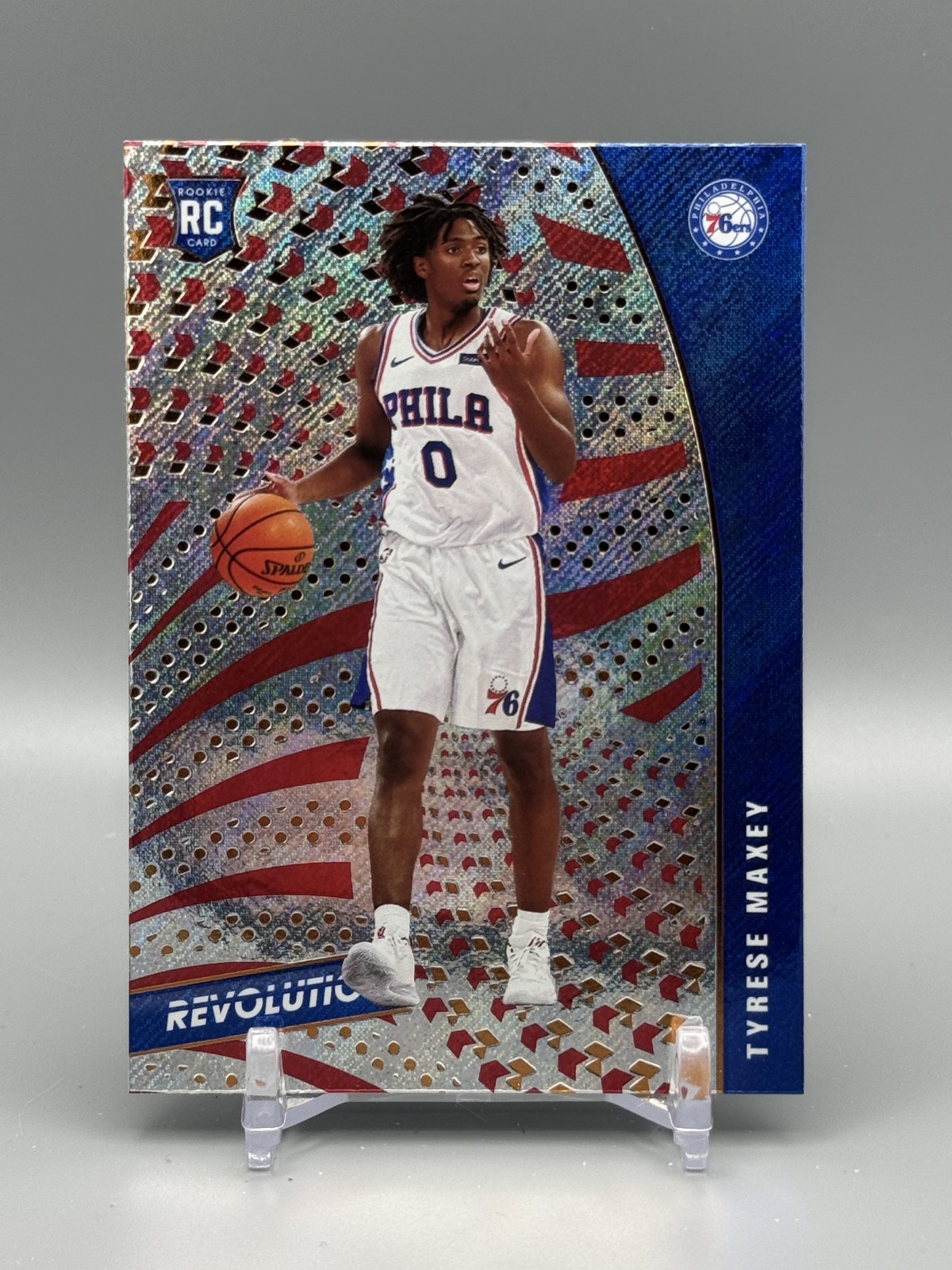 2020-21 Revolution Tyrese Maxey Base RC #148 Philadelphia 76ers
