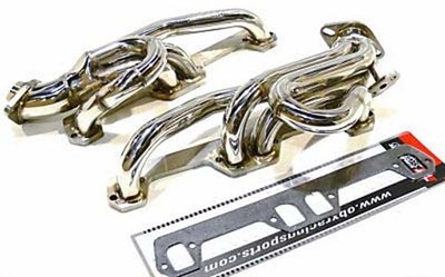 OBX Stainless Shorty Manifold 87-96 Dodge Dakota 1500 2500 V8 2pc