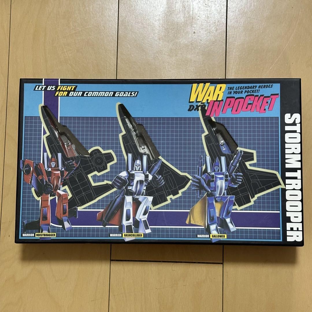 非正規トランスフォーマー　War in Pocket Stormtrooper War In Pocket DX9 Storm Trooper 3-pack Transformers Figure