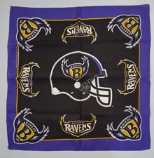 Baltimore Ravens Vintage 1990s Bandana New