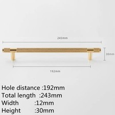 Aluminum Knobs Handles For Cabinet And Drawer Wardrobe Kitchen Gold & Black