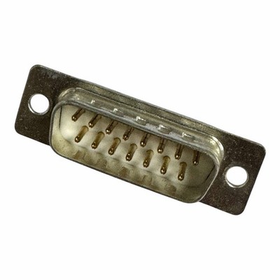DB15M D Sub Connector Male 15 Position Panel Mount