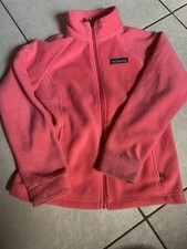 Kids Columbia Sportswear Company Pink Fleece Zip Up Size Medium