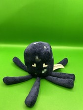 Minecraft Overworld Blue Squid 7 inch Plush Doll Video Game Merch Mojang