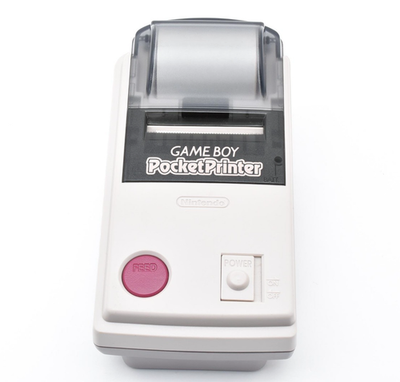 Nintendo Gameboy Pocket Printer Pocket Camera Clear Purple w/Cable