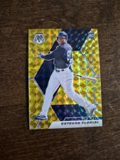 2021 Panini Mosaic Estevan Florial RC New York Yankees Reactive Yellow