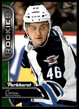 2016-17 PARKHURST ROOKIE GREEN J.C. Lipon ROOKIE Rookie Winnipeg Jets #357